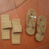 Handmade _ Woven Grass Slippers